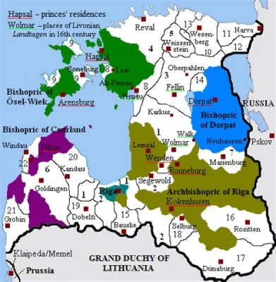 Der Livländische Krieg: Ein Kampf um Territorium und Religion im 16. Jahrhundert